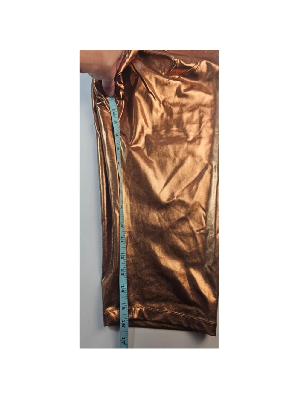NWT Skims V Waist Contour Swim Pants 3X Penny Gold
